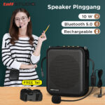 TAFFSTUDIO Megaphone Tour Guide Tourguide Speaker Amplifier S62 Original - Penguat Suara Portable Bluetooth Dengan Mic Bando Solusi Pengeras Suara Guru Dan Pemandu Wisata Kualitas Jernih Handal Tersedia Di Jadi Store Lamongan
