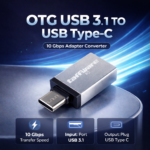 TAFFWARE OTG USB 3.1 ke USB Type C Adapter 10 Gbps Original - Konverter Konektor Super Speed Solusi Hubungkan Flashdisk Dan Aksesoris Ke Laptop Atau Smartphone Berkualitas Hanya Di Jadi Store Lamongan