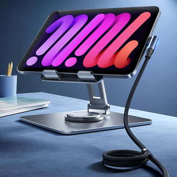VIVAN VK90 CL100 Kabel USB C to Lightning Gaming 90 Derajat 100CM Fast Charging 30W Original Kabel Data iPhone iPad PD Quick Charge Anti Tekuk Nyaman untuk Main Game Garansi Resmi 1 Tahun Tahan Lama - Gambar 4