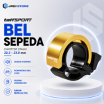 TaffSPORT Bel Sepeda Klakson Suara Nyaring Bike Loud Horn - CL-6 TaffSPORT Bel Sepeda Klakson Sepeda Mini Bell Suara Keras Nyaring Anti Air Ringan Mudah Pasang Aksesoris Sepeda Anak Dewasa Bel Sepeda Keras CL-6 Bel Klakson Sepeda Gunung Lipat Fixie MTB Roadbike