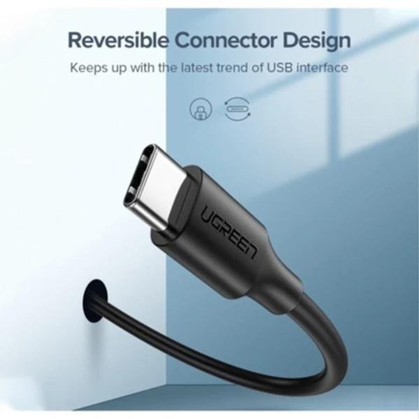 UGREEN Kabel USB A to USB C 2 Meter 3A Fast Charging 18W US287 60118 Kabel Data USB Type C 480Mbps Smart Chip Kabel Charger Android untuk Smartphone Tablet Power Bank Pengisian Daya dan Transfer Data Original - Gambar 5