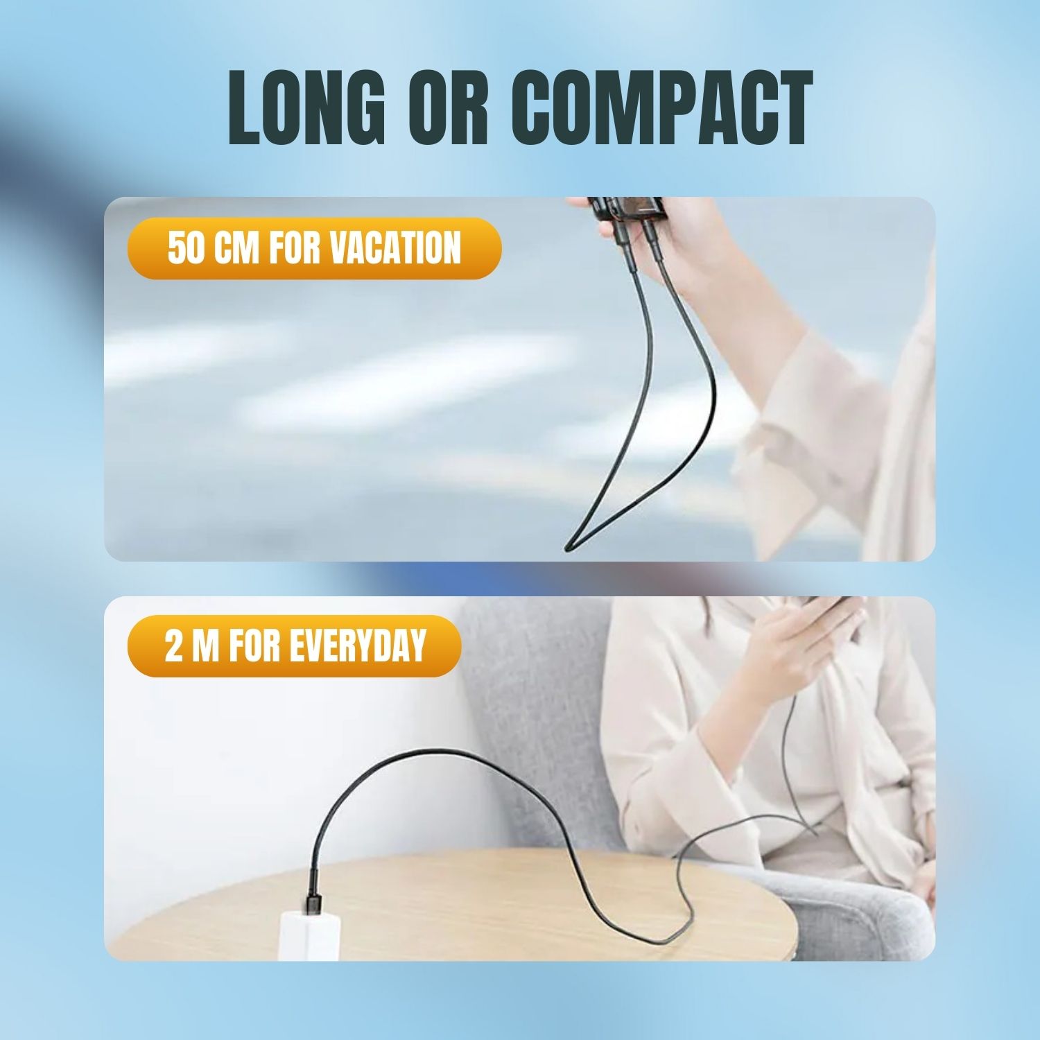ESSAGER Kabel Data USB Type C to USB Type C Fast Charging LED Braided 60W ES-X16 Transfer Data 480Mbps Nylon Braided Aluminium Alloy Lampu LED Kabel Charger USB C untuk Laptop Tablet Smartphone Perangkat USB Type C Original 2 Meter Black - Gambar 6