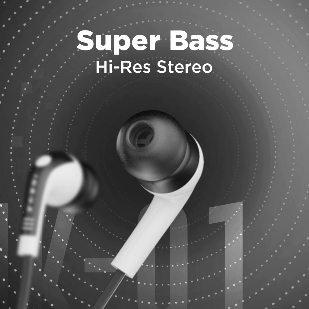 Inbox IK-01 Earphone Wired 3.5mm HD Stereo Super Bass Headset dengan Mikrofon Handsfree Noise Reducing TPE Cable Universal AUX untuk Musik Gaming Panggilan Telepon Warna Biru - Gambar 5