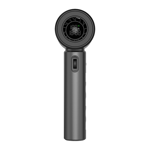 ROBOT RT-HF03 Kipas Angin Mini Portable Highspeed 20.000RPM 100 Level Kecepatan Display Remaining Time Baterai 3600mAh dengan Tali Gantung Kipas Handheld Portable untuk Penggunaan Lebih Lama - Gambar 7