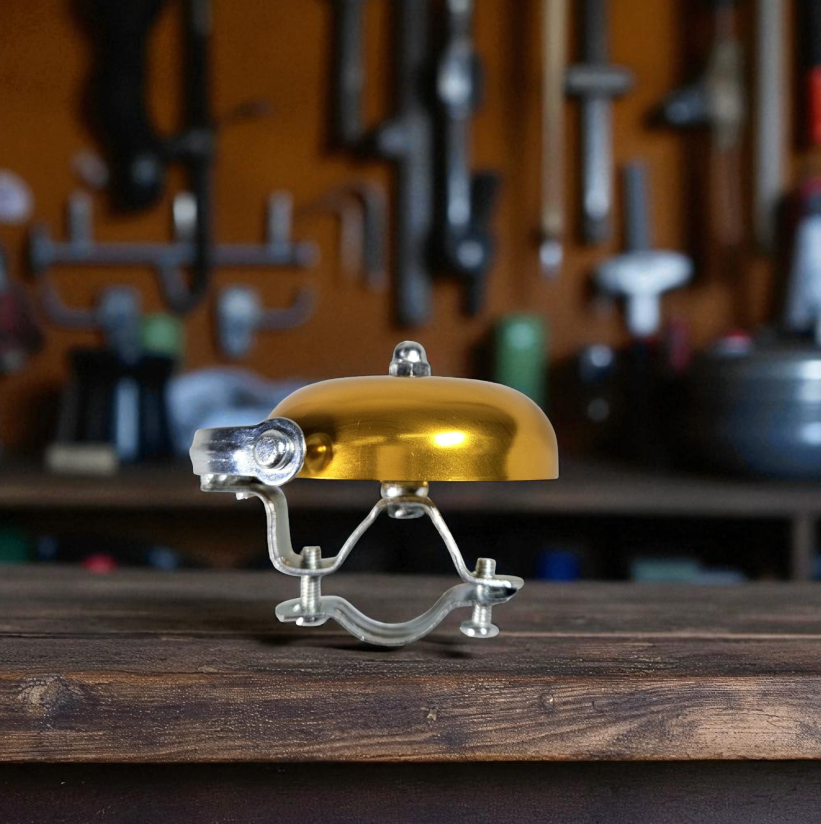 Cycle Zone CL-06 Bel Sepeda Mini Retro Vintage Aluminium 80-85dB dengan Suara Nyaring dan Braket 22.2mm Adjustable Bel Sepeda Klasik Ringkas untuk Sepeda Lipat MTB BMX Fixie City Bike hingga Sepeda Ontel - Gambar 4