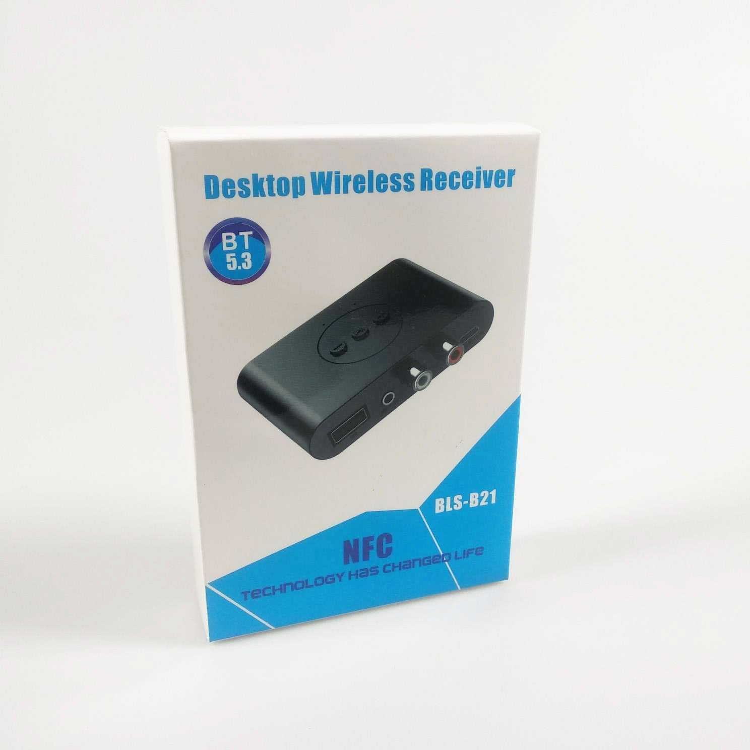 TaffSTUDIO BLS-B21 Bluetooth 5.3 Audio Receiver Adapter NFC 3.5mm AUX RCA USB Type A Type C Wireless Audio 10M untuk Speaker dan Head Unit Mobil dengan A2DP AVRCP Plug and Play serta Dukungan Flashdisk FAT32 - Gambar 11