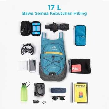 XINGUANHUA Tas Gunung Ransel Lipat Travel Backpack Waterproof 17L - XA94WD Tas Ransel Gunung Kecil Lipat Parasut Backpack Travel Hiking Camping Outdoor Waterproof 17L Tas Backpacker Pria Wanita Anak Tas Lipat Traveling Tas Sepeda Lari Olahraga - Gambar 6