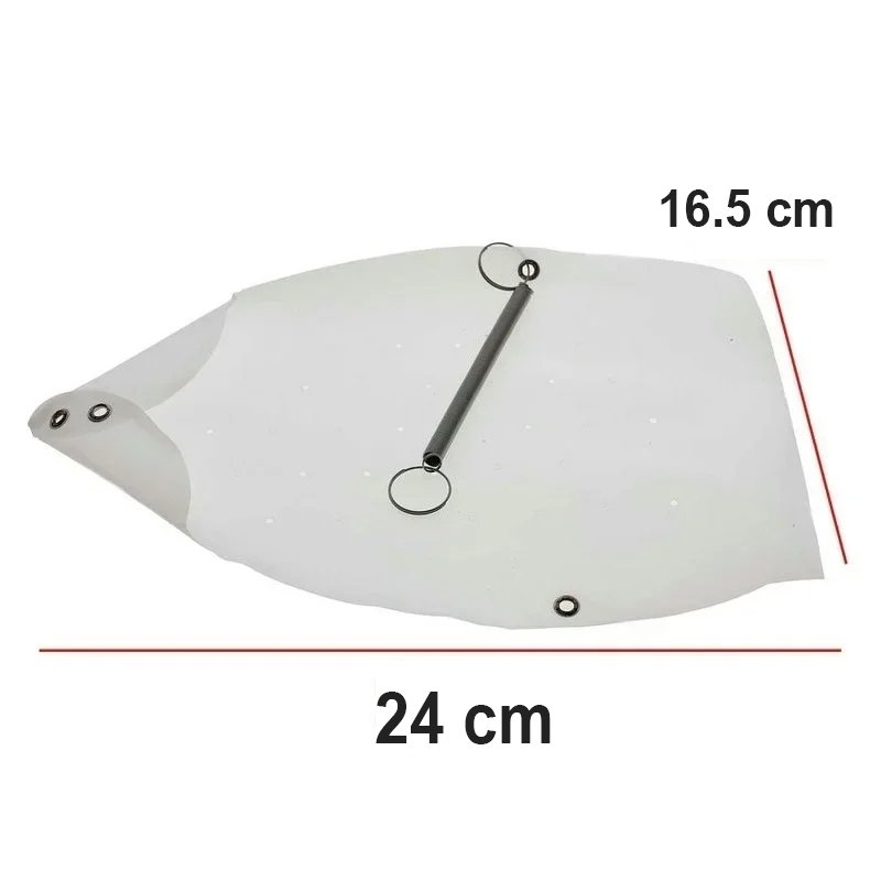TaffHOME Cover Setrika 0400 Anti Lengket Non-Stick Teflon Tahan Panas Pelindung Alas Setrika dengan Pengait Pegas Membantu Menyalurkan Panas Secara Merata dan Mengurangi Risiko Pakaian Bolong atau Terbakar - Gambar 3