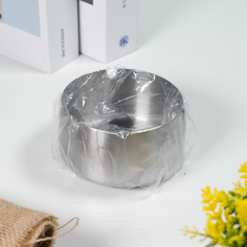 Firetric Asbak Windproof Stainless Steel JL92 T9224 Portable Ashtray Asbak Rokok Anti Angin dengan 3 Celah Penahan Rokok Desain Tinggi Melingkar Tahan Panas Mudah Dibersihkan untuk Rumah Kantor Kafe Balkon Teras Silver - Gambar 7