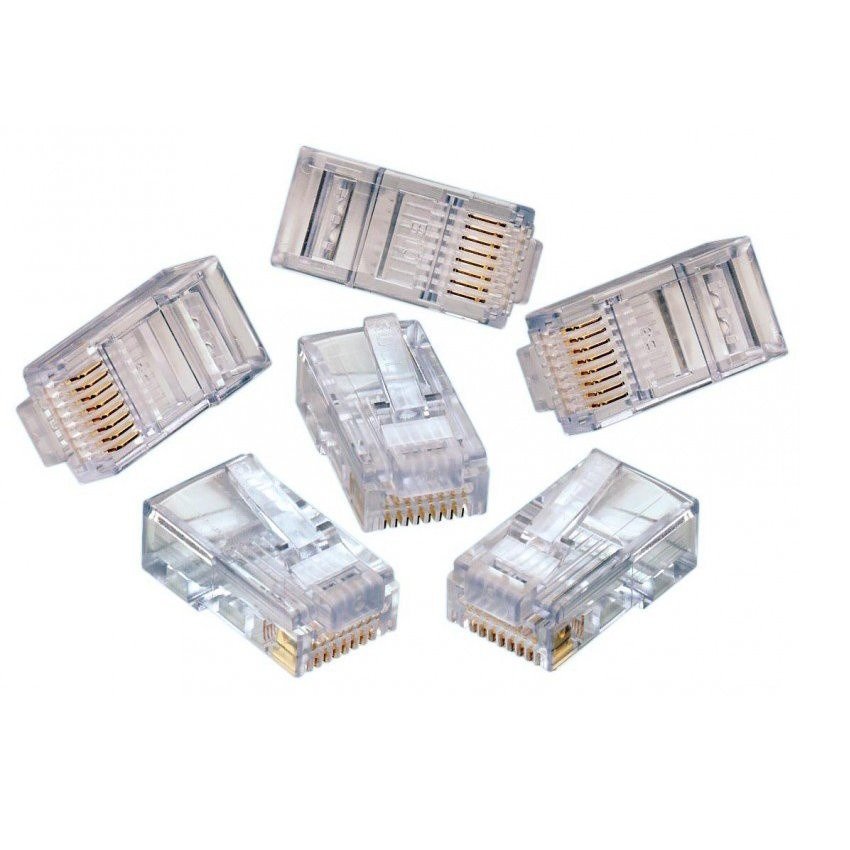 BELDEN AP700007 Connector RJ45 CAT 5e 1 PCS Original Resmi Konektor Ethernet LAN Jaringan Komputer untuk Kabel UTP sebagai Penghubung Kabel pada Instalasi Rumah Kantor dan Kebutuhan Networking - Gambar 3