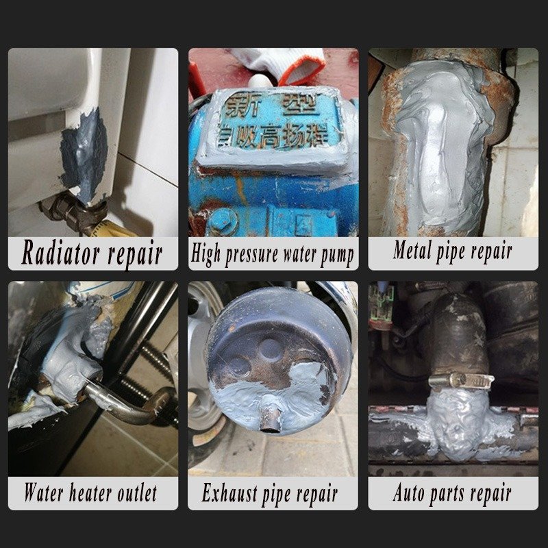 Taffware SW-15 Lem Besi AB Epoxy Resin 100g Industrial Repair Glue Multifungsi untuk Reparasi Besi Baja Aluminium Tembaga dan Keramik Tahan Panas -40°C sampai 150°C Anti Air Tahan Lembap dengan Rasio Campuran 1:1 untuk Perbaikan Berbagai Material - Gambar 5