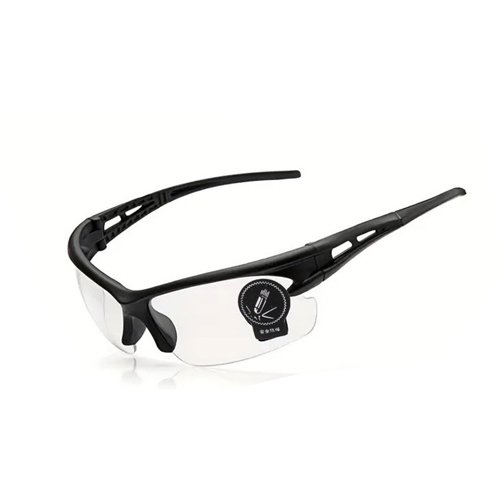 TaffSPORT HAOGHIMENG Kacamata Sepeda 3015 Lensa Mercury Cycling Sport Kacamata Olahraga Outdoor dengan Frame Plastik Ringan dan Kokoh Desain Sporty Futuristik untuk Bersepeda Berkendara Lari dan Aktivitas Outdoor - Gambar 5