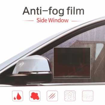 MOVEO Sticker Anti Fog Kaca Mobil Waterproof Clear Film 2 PCS 350x160mm 17877 Lapisan Nano dan PET Pelindung Kaca Spion Anti Air untuk Membantu Menjaga Pandangan Saat Hujan Dilengkapi 2 Wipes untuk Berbagai Jenis Mobil - Gambar 6
