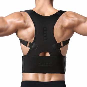 TaffSPORT T025 Korektor Postur Punggung Magnetic Belt Terapi Ukuran L Penyangga Punggung dengan 8 atau 10 Magnet Tali Bahu Adjustable Bahan Katun dan Nilon untuk Membantu Menjaga Postur Tubuh Saat Beraktivitas - Gambar 6