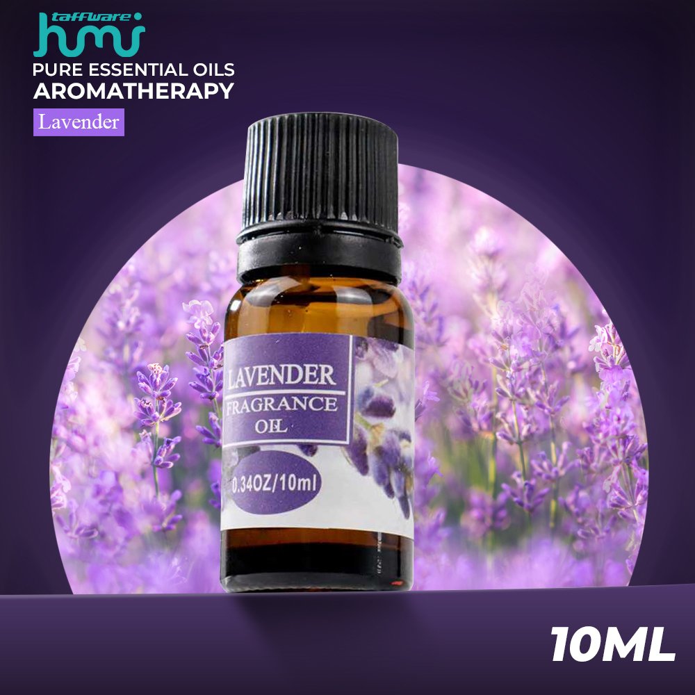 Taffware HUMI RHJY Pure Essential Oil Lavender 10ml Minyak Aromaterapi Pewangi Ruangan untuk Diffuser dan Humidifier Aroma Floral Herbal Green Woody dengan Pemakaian Hemat Beberapa Tetes untuk Rumah Kamar Ruang Kerja - Gambar 6