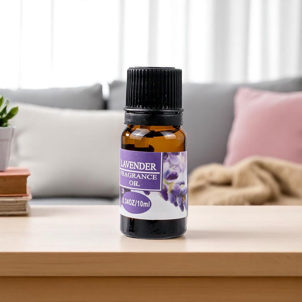 Taffware HUMI RHJY Pure Essential Oil Lavender 10ml Minyak Aromaterapi Pewangi Ruangan untuk Diffuser dan Humidifier Aroma Floral Herbal Green Woody dengan Pemakaian Hemat Beberapa Tetes untuk Rumah Kamar Ruang Kerja - Gambar 3